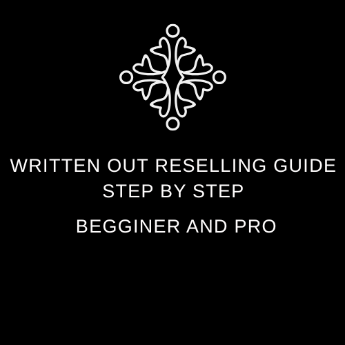 Written Reselling Guide
